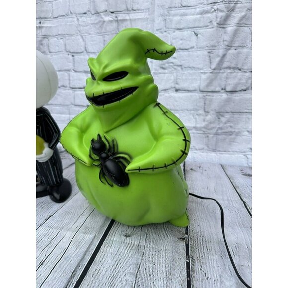 Nightmare Before Christmas Halloween Oogie Sally Jack Skellington Blow Mold Set - Picture 7 of 16